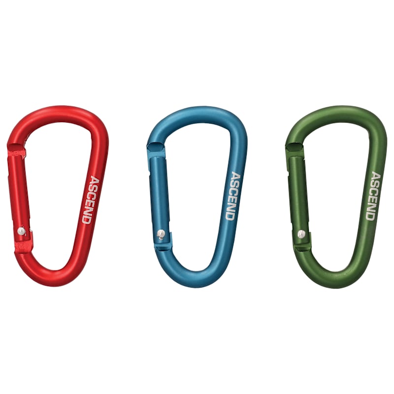 Ascend Basic Carabiner 3-Pack