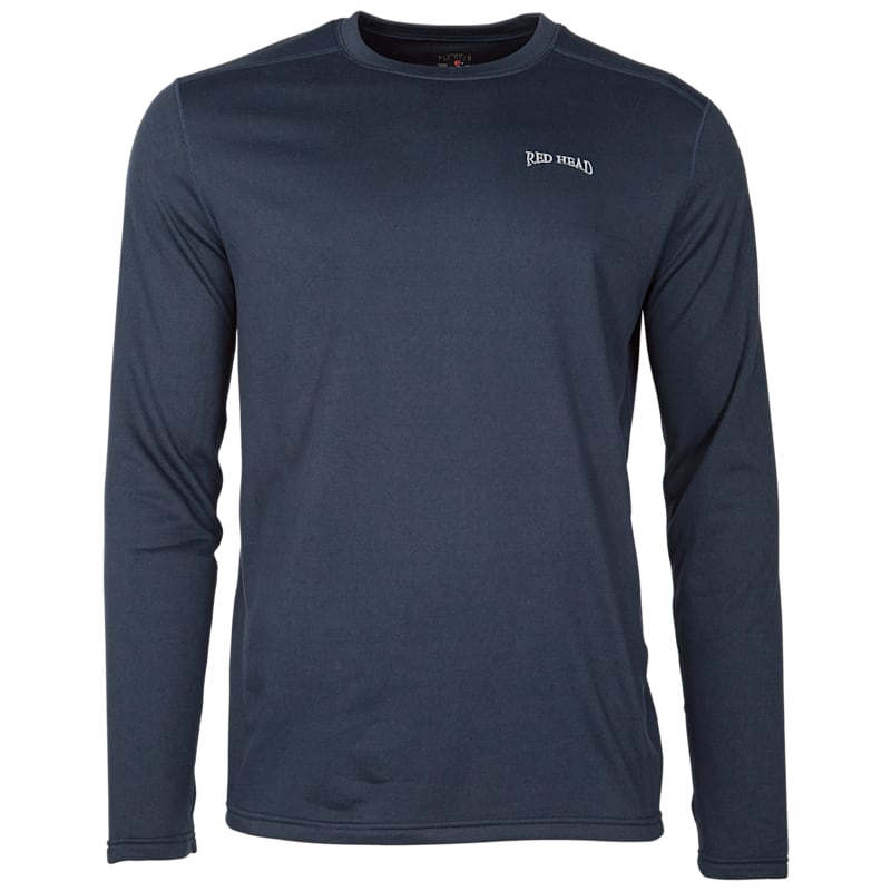 RedHead Midweight Long-Sleeve Base Layer Crew for Men