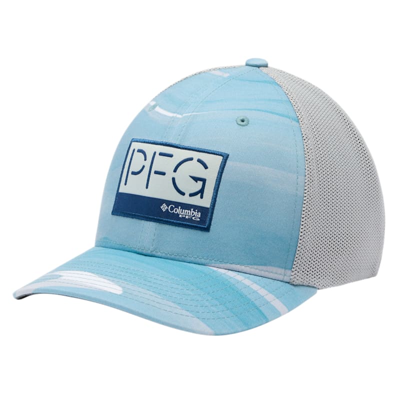 Columbia PFG Spaced Logo Mesh Ball Cap