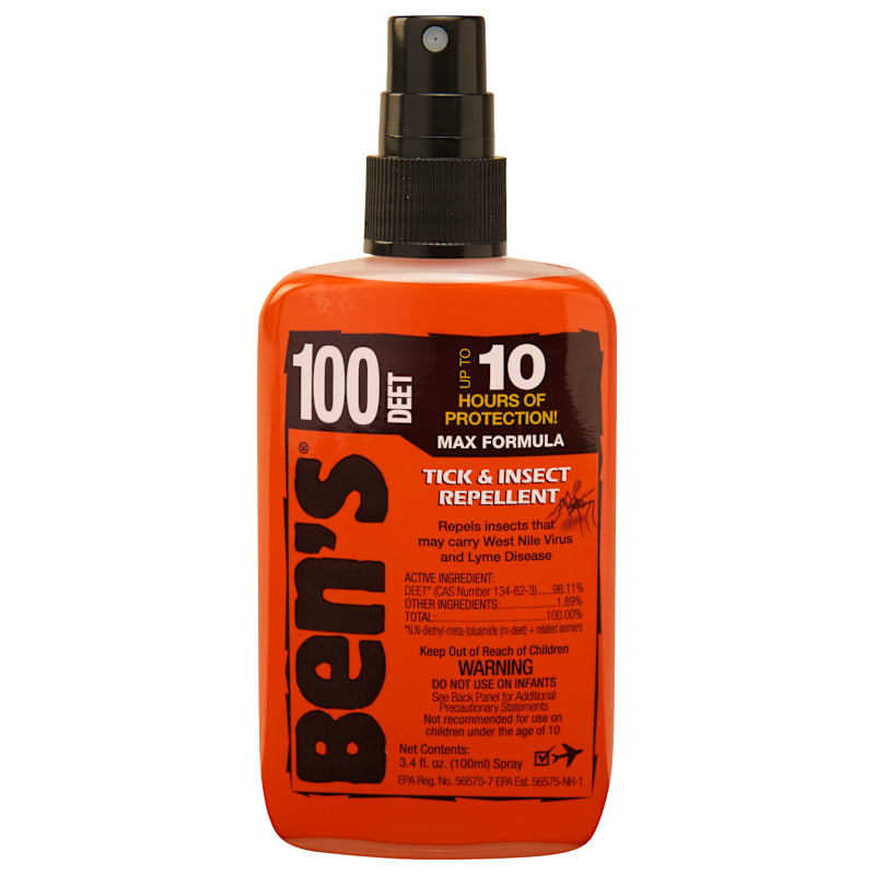 Ben's 100 Tick and Insect Repellent Pump Spray Bottle
