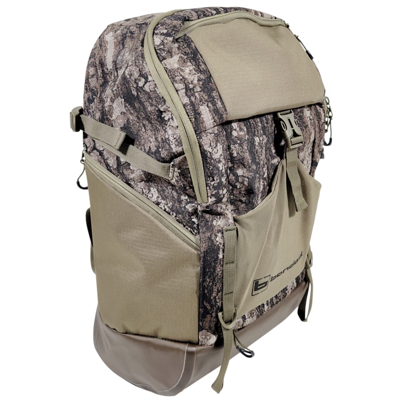Banded On-the-Fly Welded-Bottom Backpack