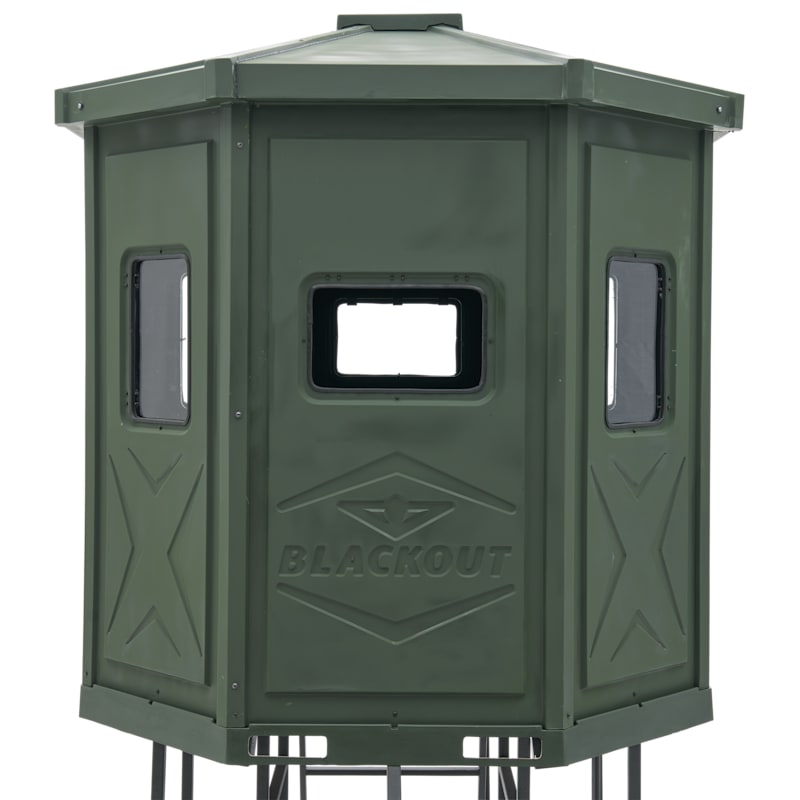 BlackOut Trailer Hunting Blind