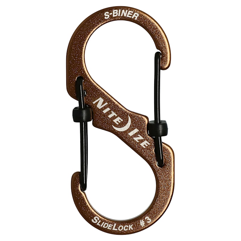 Nite Ize S-Biner Slidelock Aluminum Double-Gated Carabiners