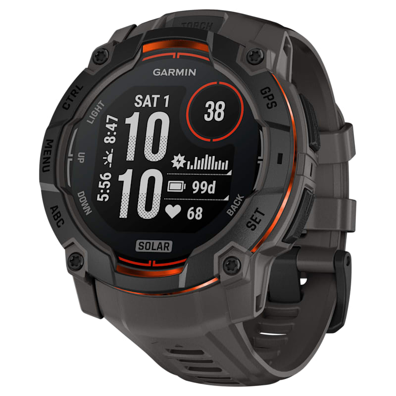Garmin Instinct 3 Solar 50mm GPS Smartwatch