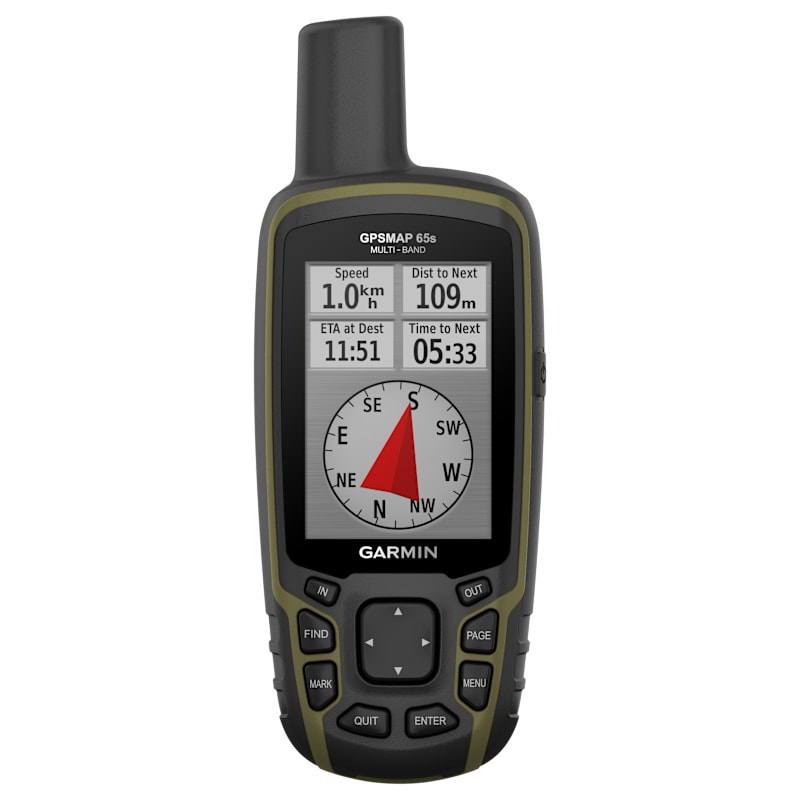 Garmin GPSMAP 65s Multi-Band GPS Handheld Unit with Sensors
