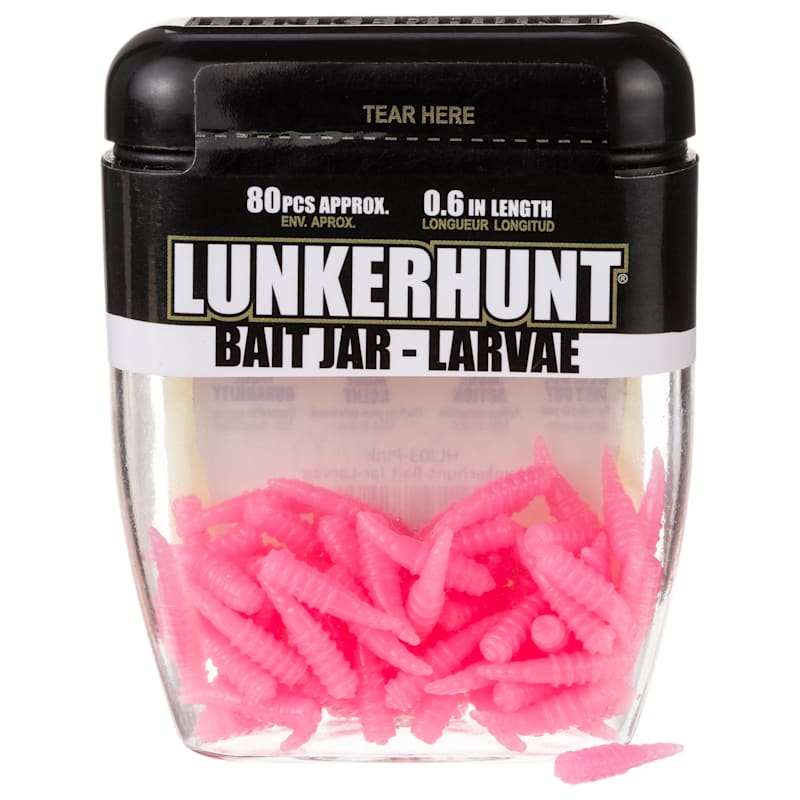 Lunkerhunt Bait Jar Larvae