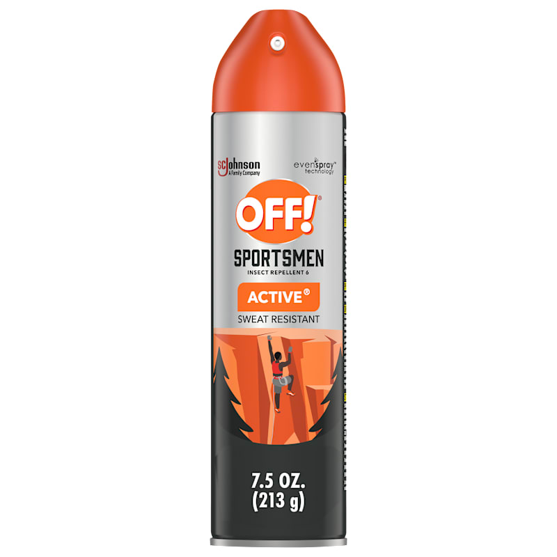 OFF! Active Sweat-Resistant Insect-Repellent Aerosol Spray
