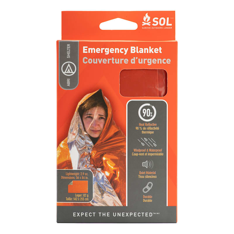 S.O.L. 1-Person Emergency Blanket