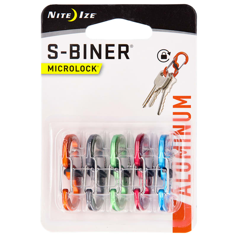Nite Ize S-Biner MicroLock Aluminum