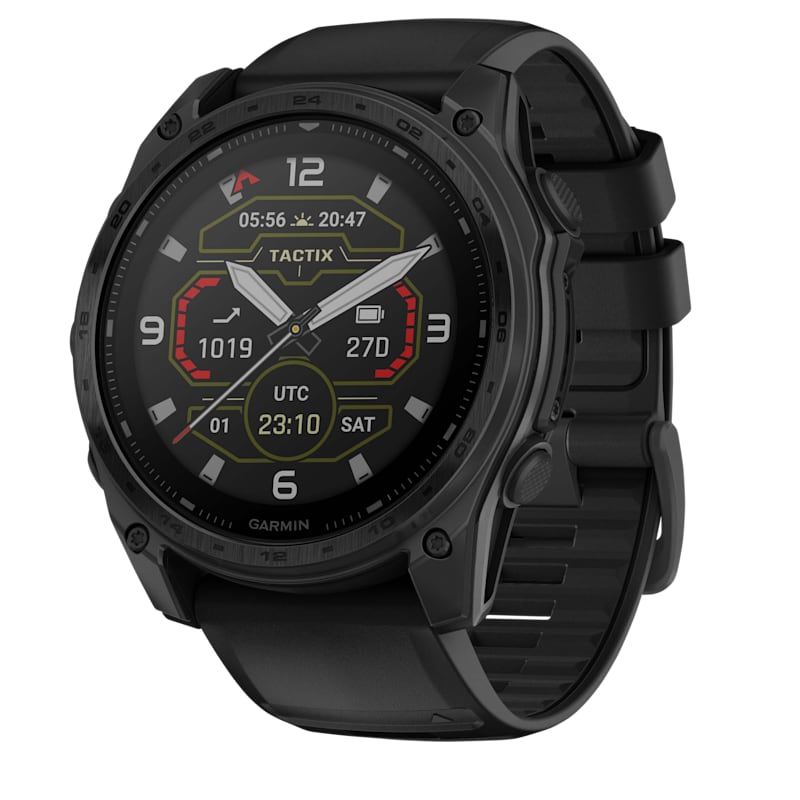 Garmin Tactix 8 Solar GPS Smartwatch with Applied Ballistics Ultralight Solver