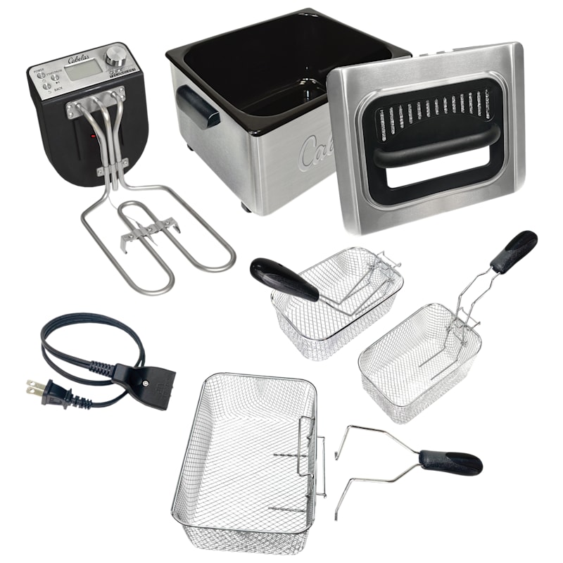 Cabela's 5L Electric Deep Fryer with Quickselect Technology