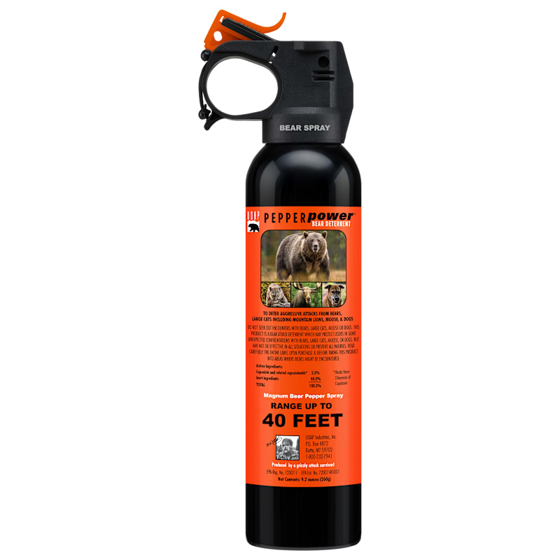 UDAP Pepper Power Magnum Bear Spray
