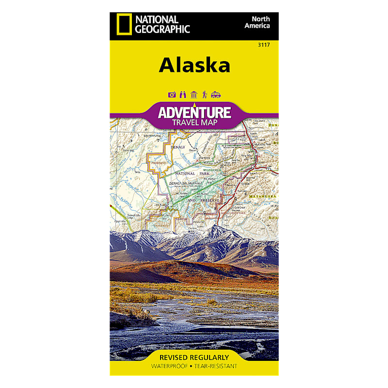 National Geographic Adventure Travel Map