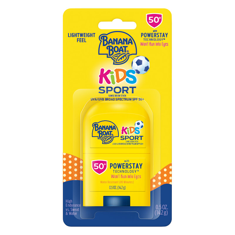 Banana Boat Kids Sport SPF 50 Sunscreen Stick with PowerStay Technology