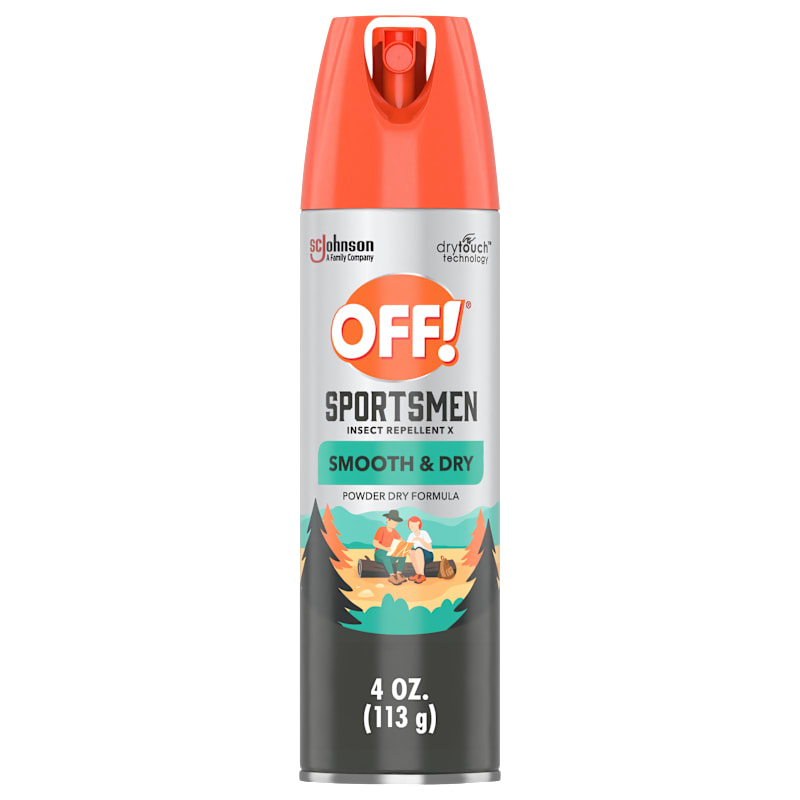 OFF! Sportsmen Smooth and Dry Insect-Repellent X Aerosol Spray