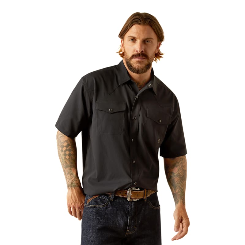 Ariat Western VentTEK Snap Short-Sleeve Shirt