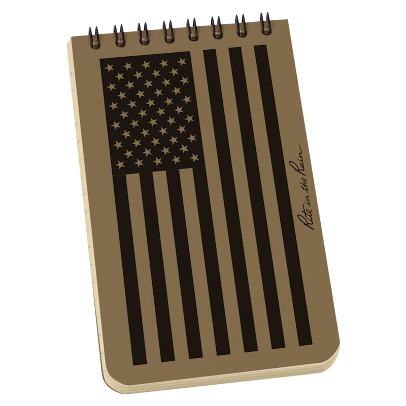 Rite in the Rain American Flag All-Weather Top Spiral Notebook
