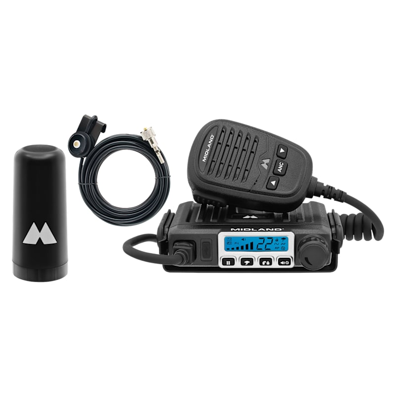 Midland MXT115VP3 MicroMobile GMRS 2-Way Radio Bundle