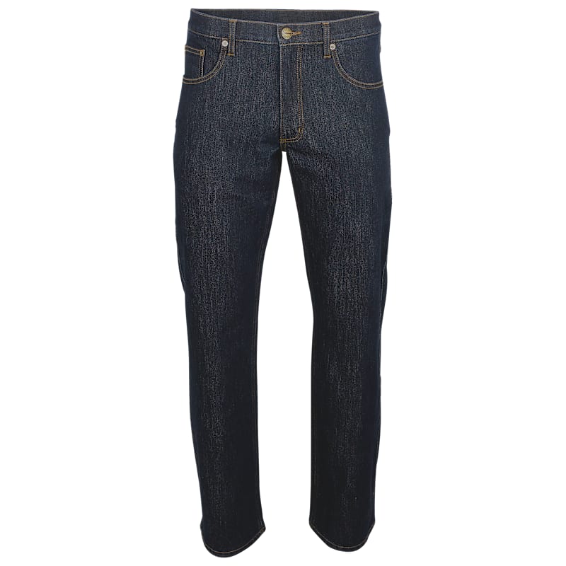 RedHead Relaxed-Fit Buffalo Flannel-Lined Denim Jeans for Men