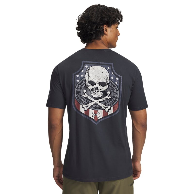 Under Armour Freedom Military Skull Short-Sleeve T-Shirt for Men