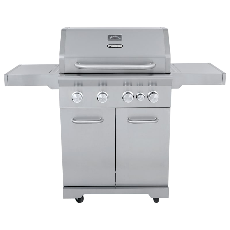 NXR Stainless Steel 5-Burner Propane Grill with Sear Zone