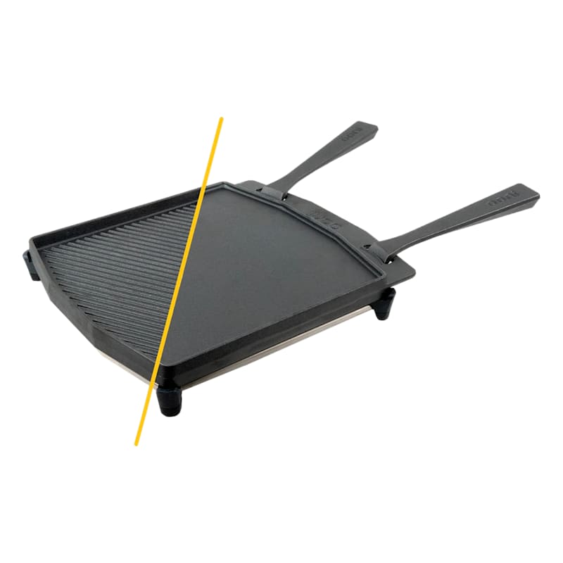 Ooni Dual-Sided Cast Iron Grizzler Plate
