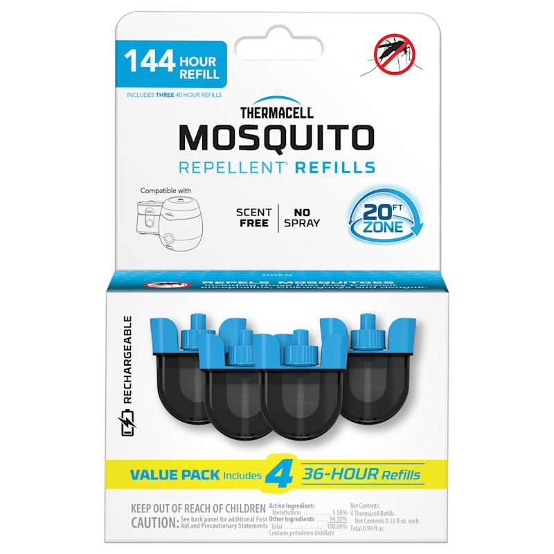 Thermacell Mosquito-Repellent Refill for Radius and Rechargeable Repeller Units