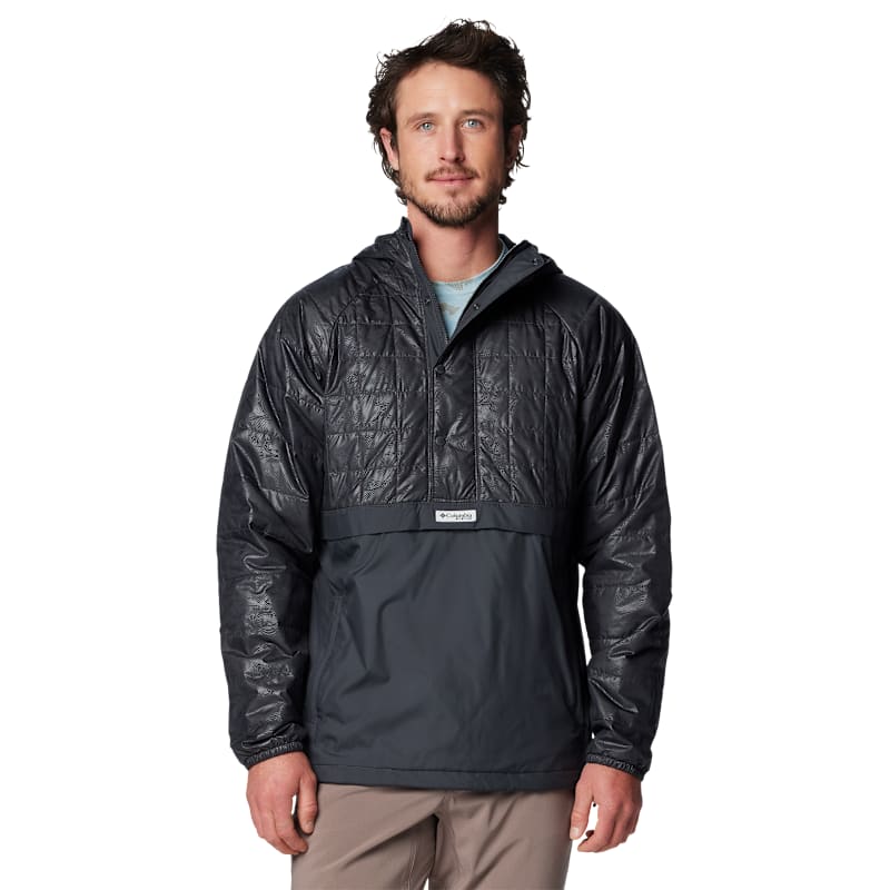 Columbia PFG Uncharted Insulated Anorak Hooded Pullover for Men
