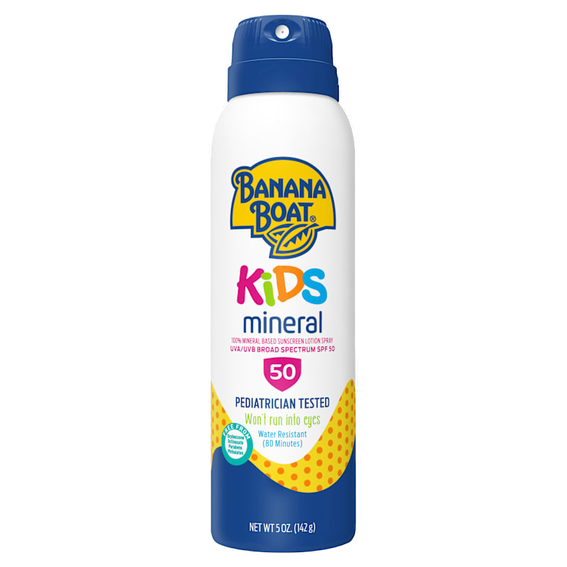 Banana Boat Kids SPF 50 Mineral-Based Sunscreen Spray