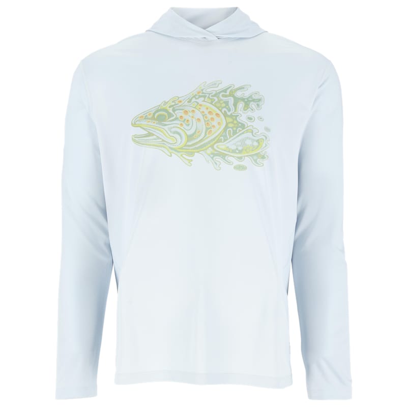 Simms Artist Series Trout Tech Hoodie for Men