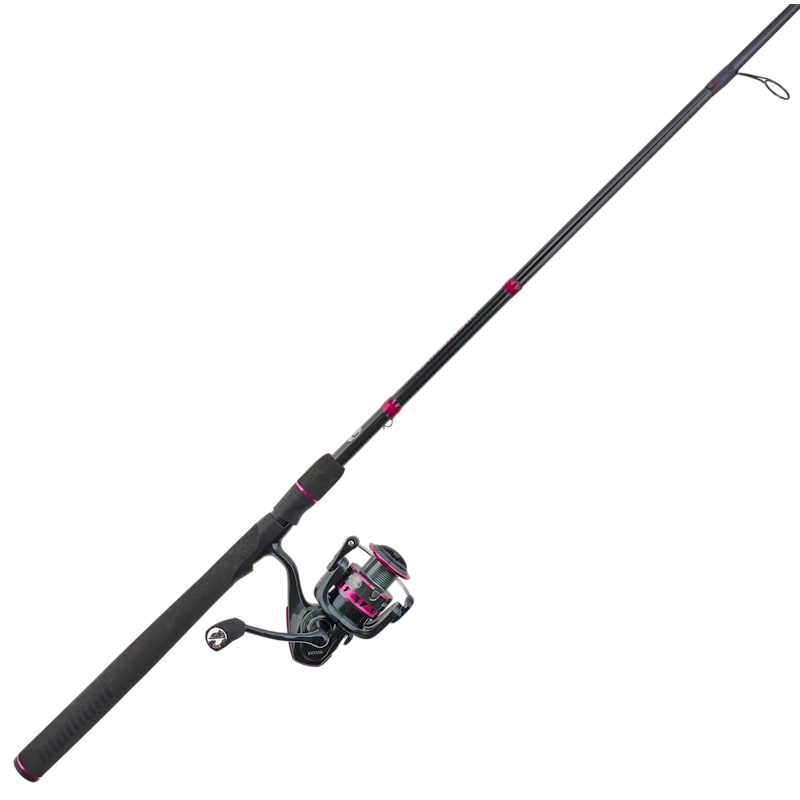 Bass Pro Shops Extreme STK Pink Spinning Combo