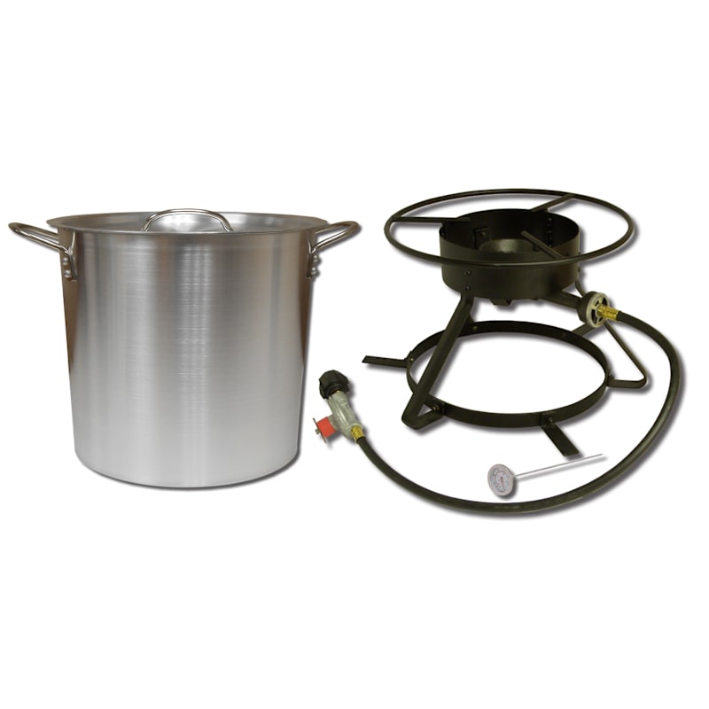 King Kooker Coastal Crab Outdoor Cooker Package with 42-Quart Pot
