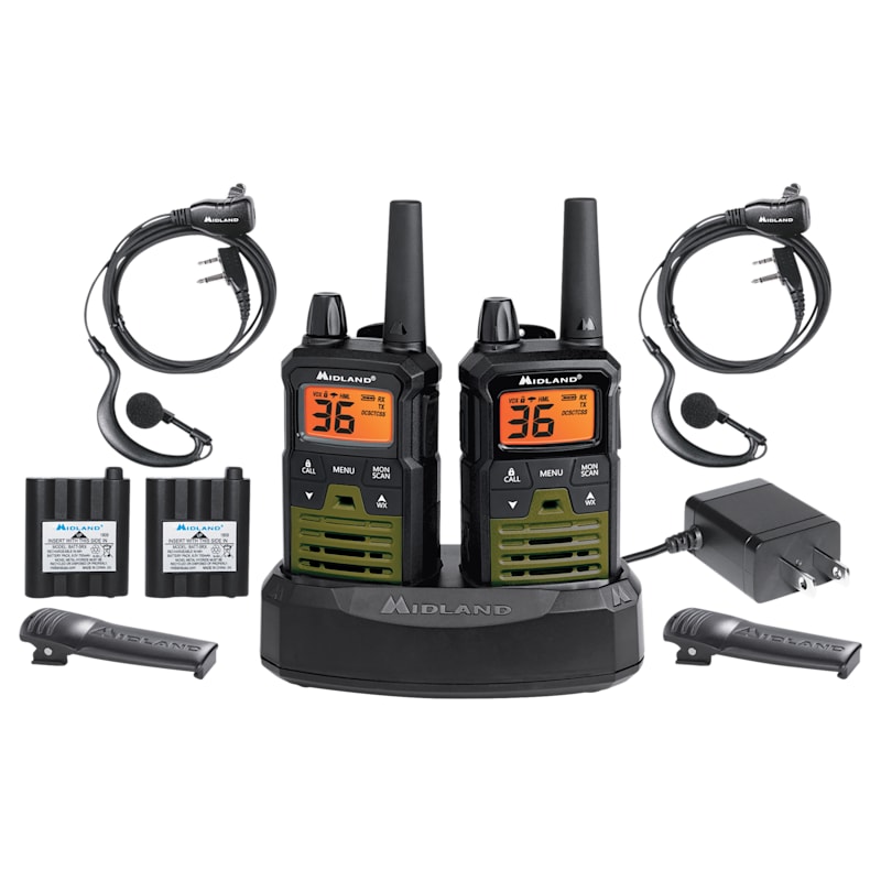 Midland X-TALKER T299VP4 Outfitter 2-Way Radio Pack