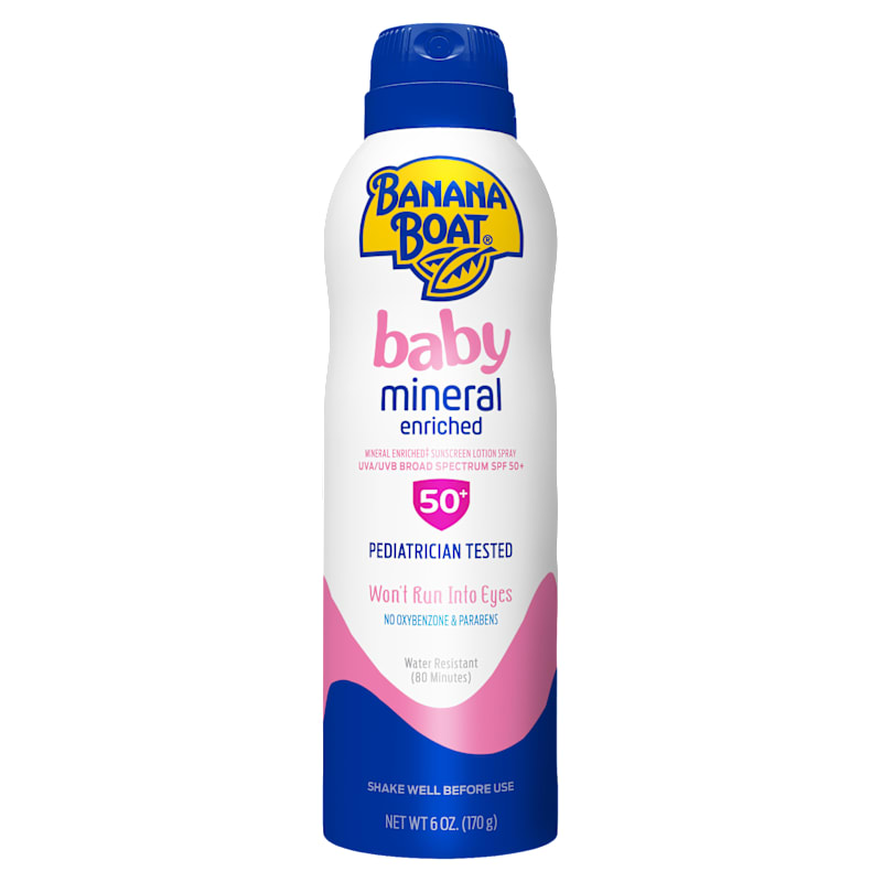 Banana Boat Baby Mineral-Enriched Sunscreen Lotion Spray