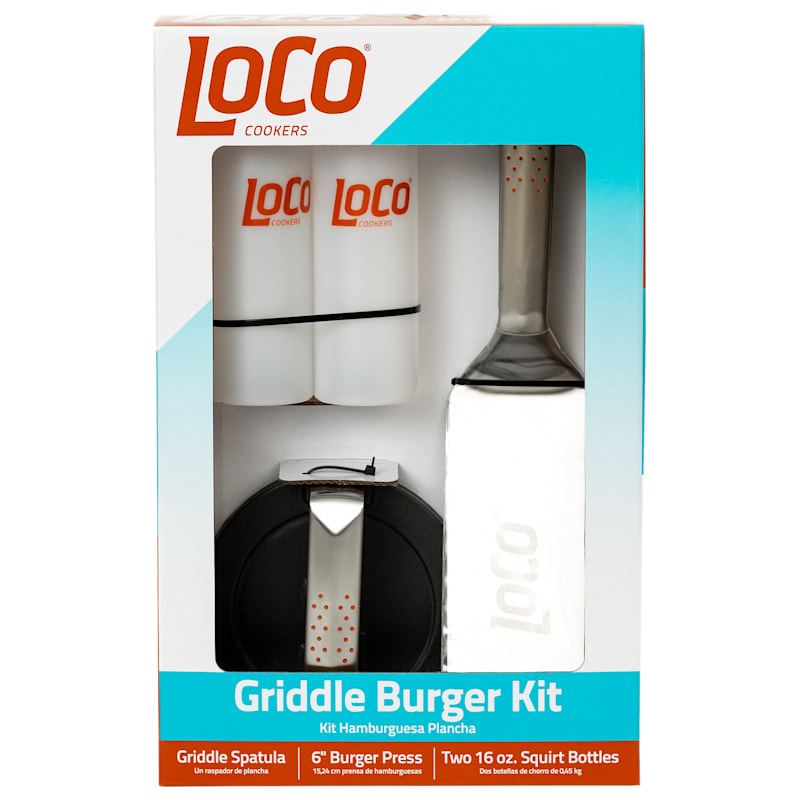 LoCo Cookers Griddle Burger Kit