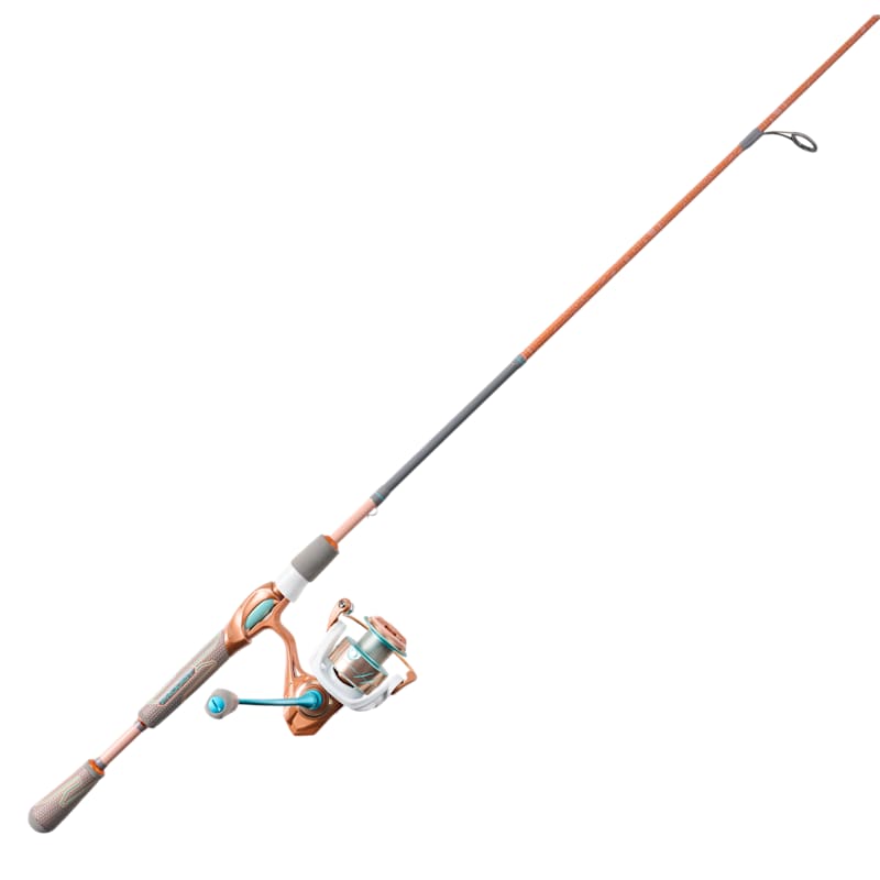 Bass Pro Shops Prodigy Spinning Combo in Tek Coral
