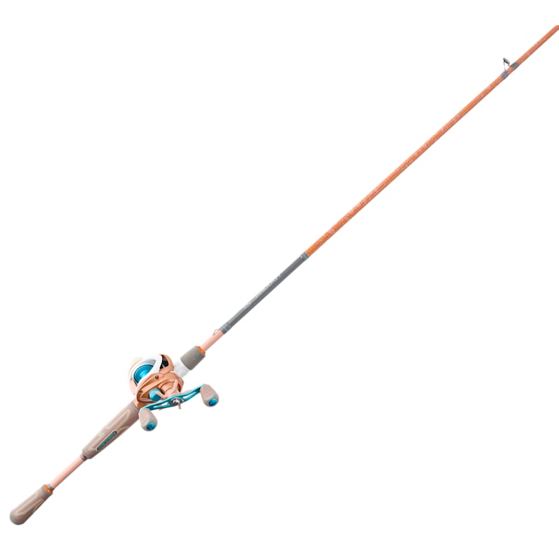 Bass Pro Shops Prodigy Baitcast Combo in Tek Coral