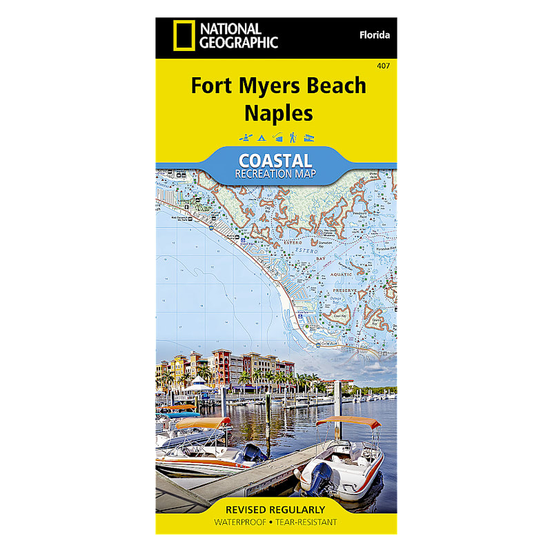 National Geographic Coastal Recreation Map Series
