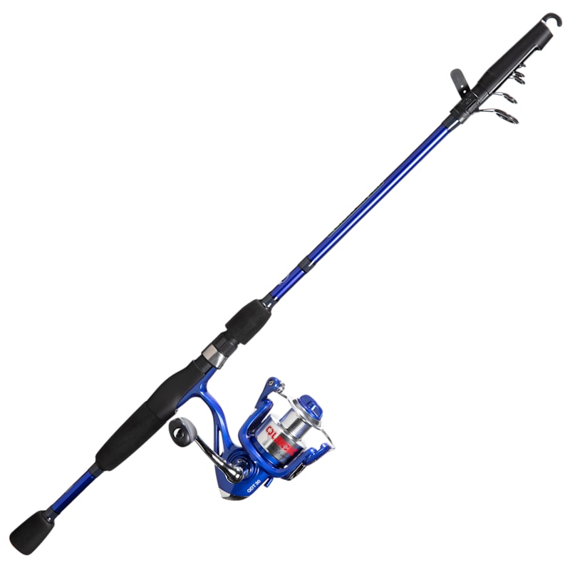Bass Pro Shops Quick Draw Telescopic Spinning Combo