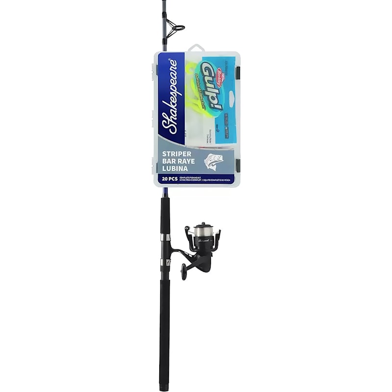 Shakespeare Catch More Fish Striper Spinning Combo