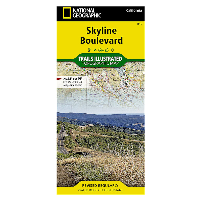 National Geographic Regional Trails Illustrated Topographic Map
