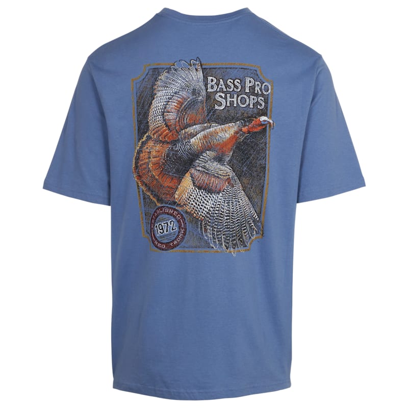 Bass Pro Shops Vintage Turkey Flight Short-Sleeve T-Shirt for Men