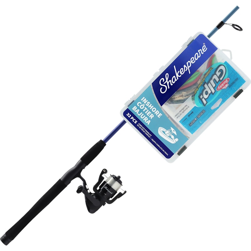 Shakespeare Catch More Fish Inshore Spinning Combo