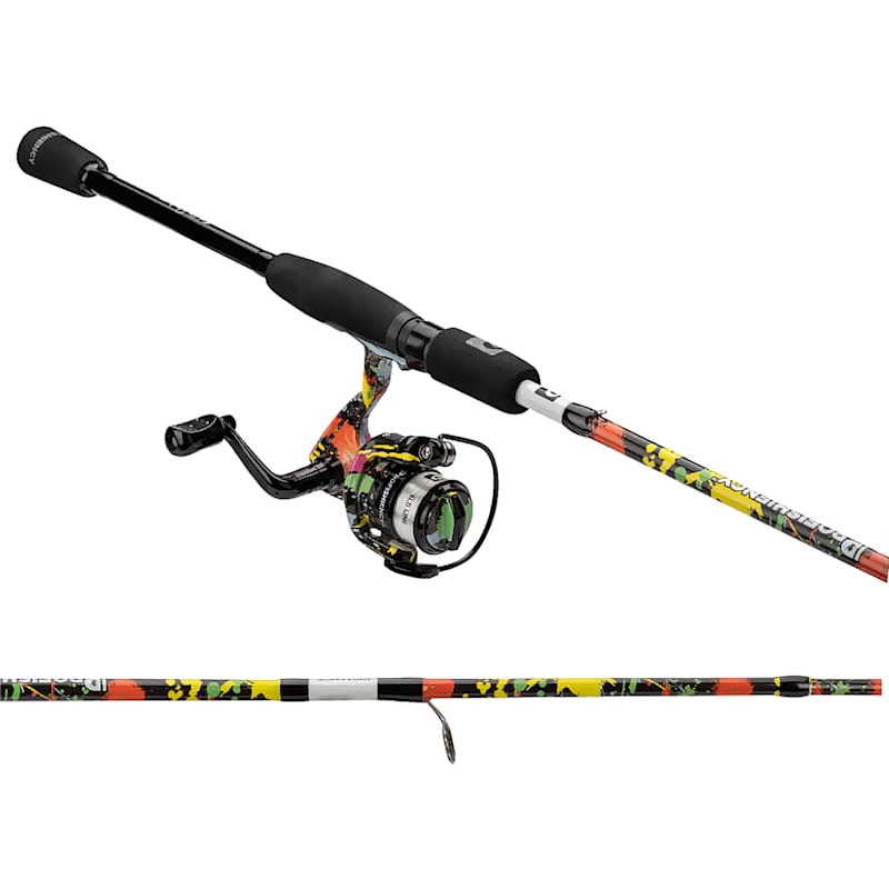 ProFISHiency Splattered Micro Spinning Combo