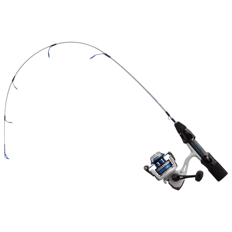 13 Fishing White Noise Spinning Ice Combo