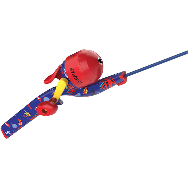 Zebco Superman Floating Spincast Combo