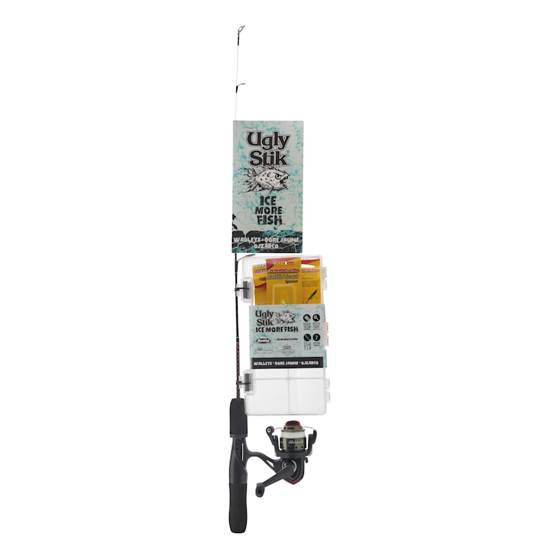 Ugly Stik Ice More Fish Walleye Spinning Combo