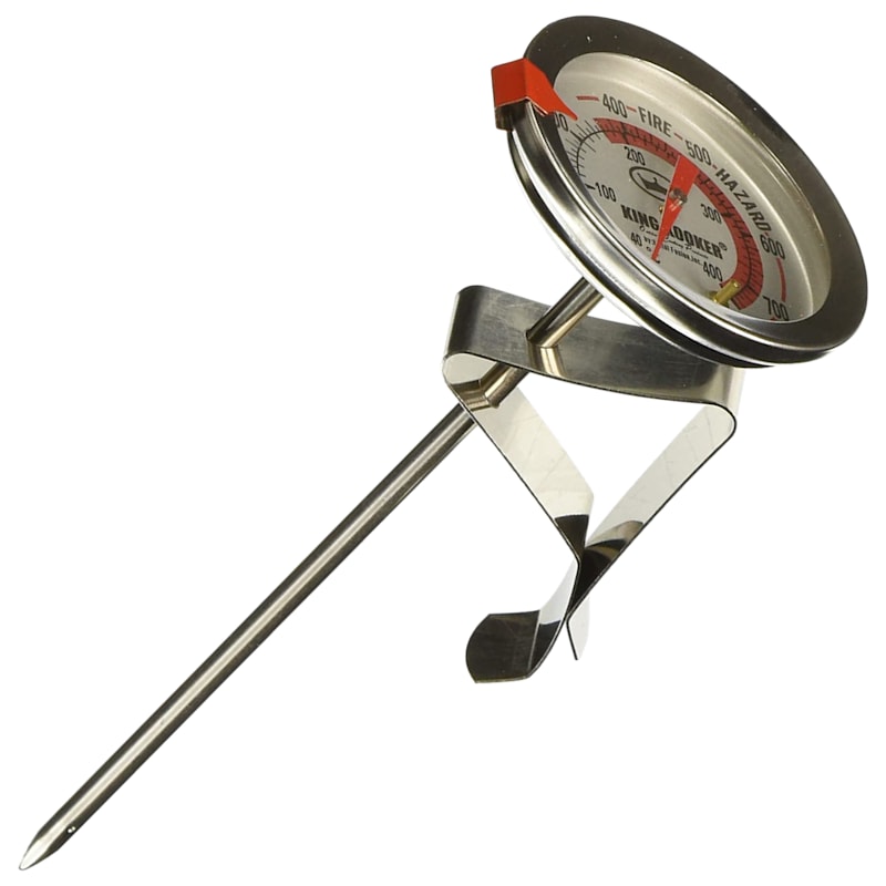 King Kooker Deep Fry Thermometer with Clasp