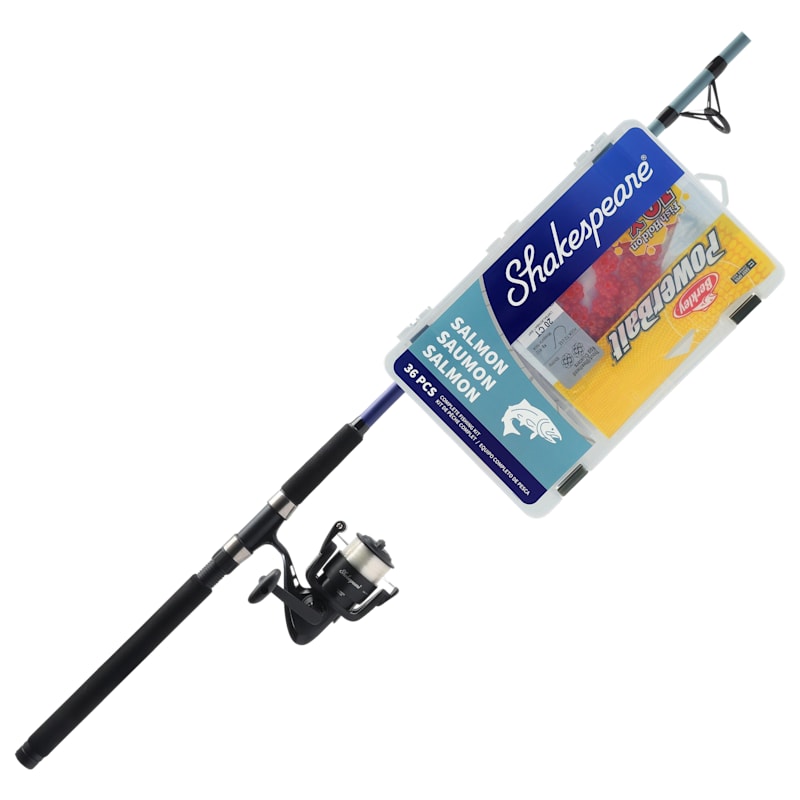 Shakespeare Catch More Fish Salmon Spinning Combo