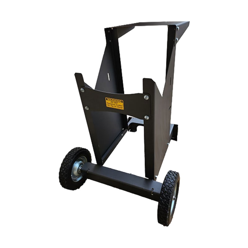 Cajun Fryer by R & V Works Single Deep Fryer Rolling Caddy